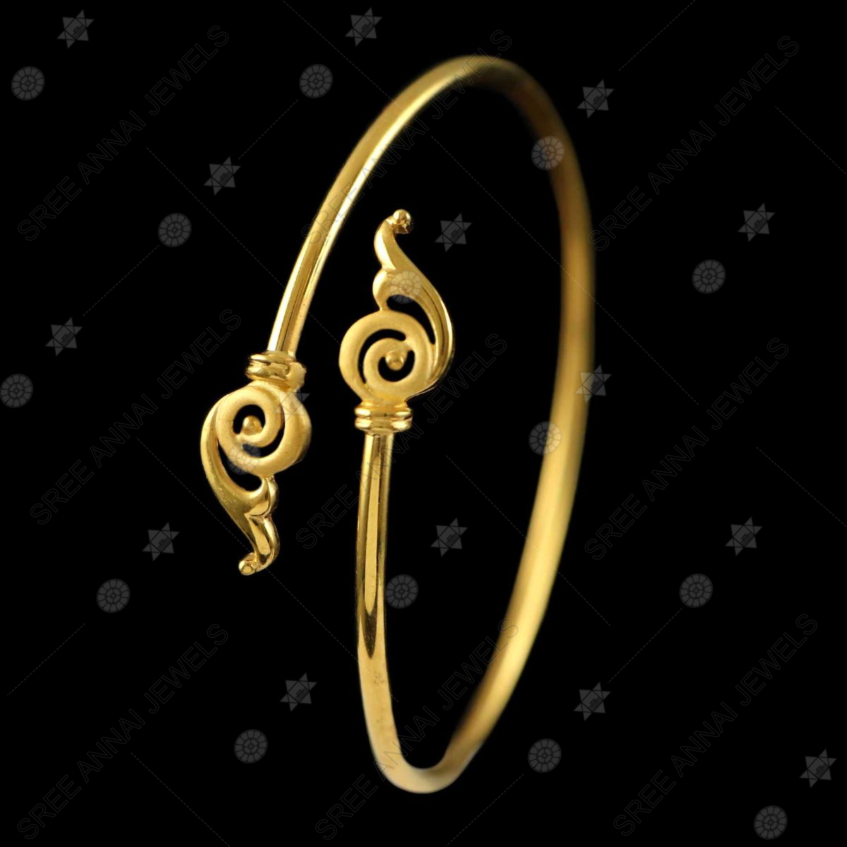 Don's Jewelry - 14K GOLD DIAMOND FLEXIBLE BANGLE WITH CLASP