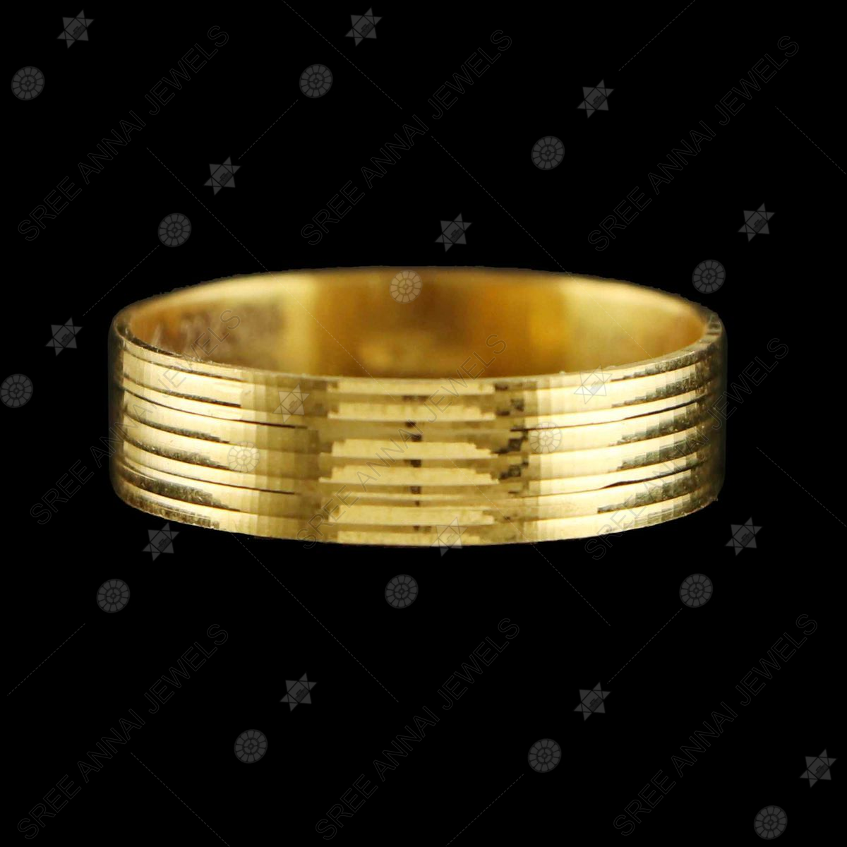 Gold CZ Ring 22 Karat – aabhushan Jewelers