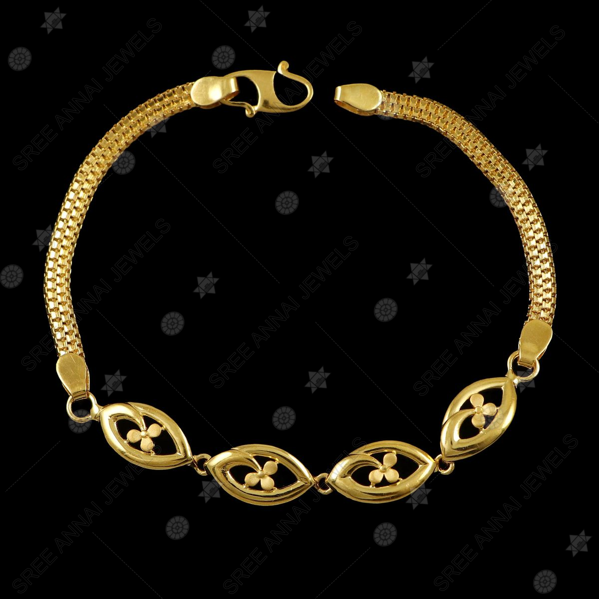 Buy Yellow Gold & Red Bracelets & Bangles for Women by Malabar Gold &  Diamonds Online | Ajio.com