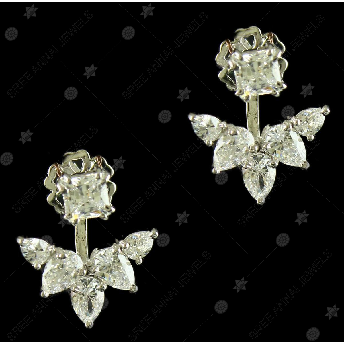 Flipkart.com - Buy Astra Hand Made Crystals from Swarovski Earrings cluster  crystals drop earrings Crystal Crystal Earring Set Online at Best Prices in  India