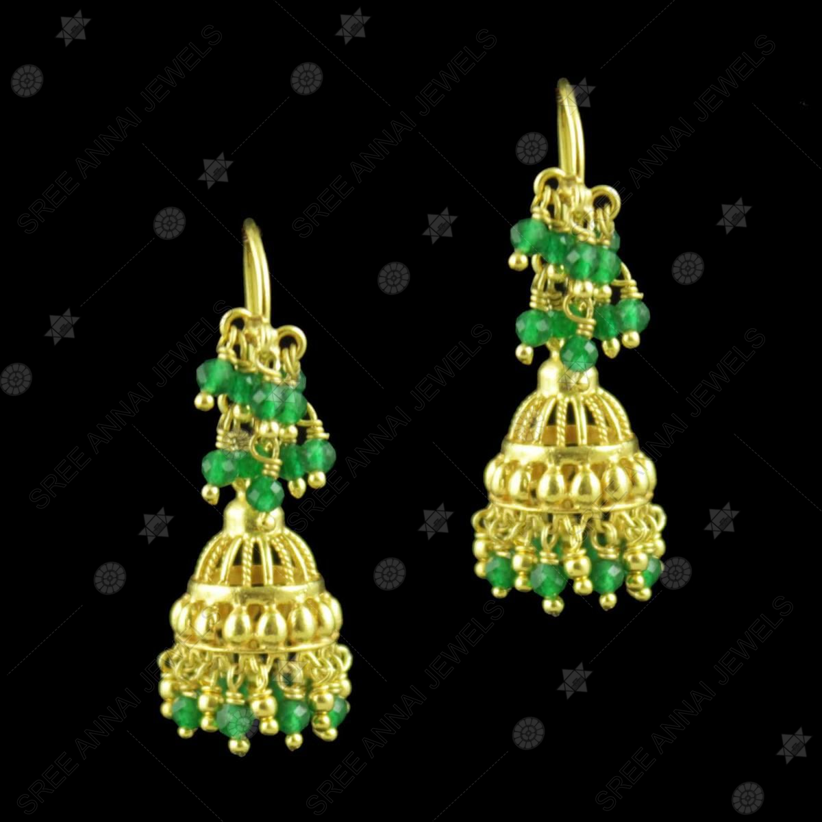 Buy Silver Jhumka Earrings - Silver Indian Earrings | Paksha Tagged 