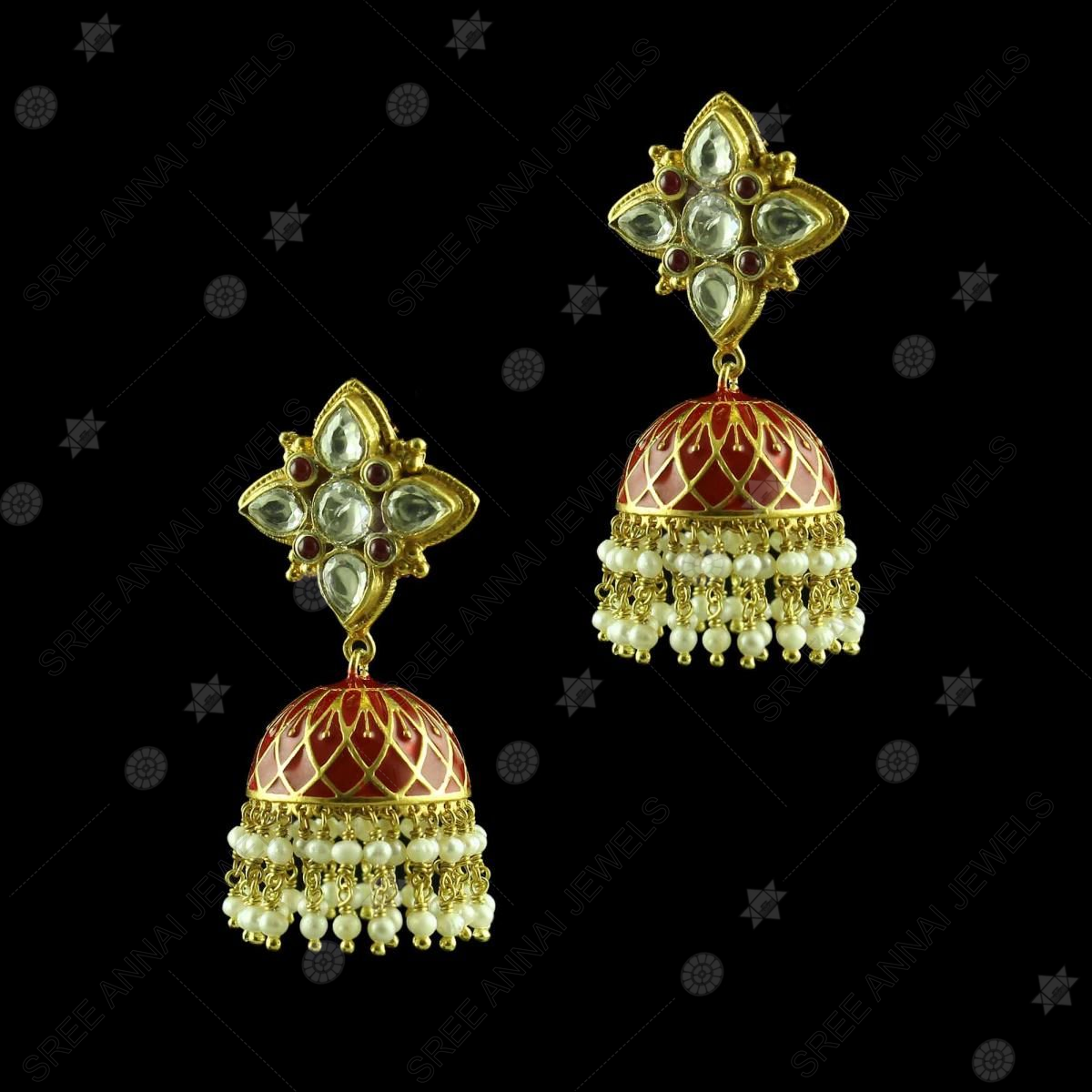 Stunning traditional closed setting earrings studded with vvs/ef quality  natural… | Instagram