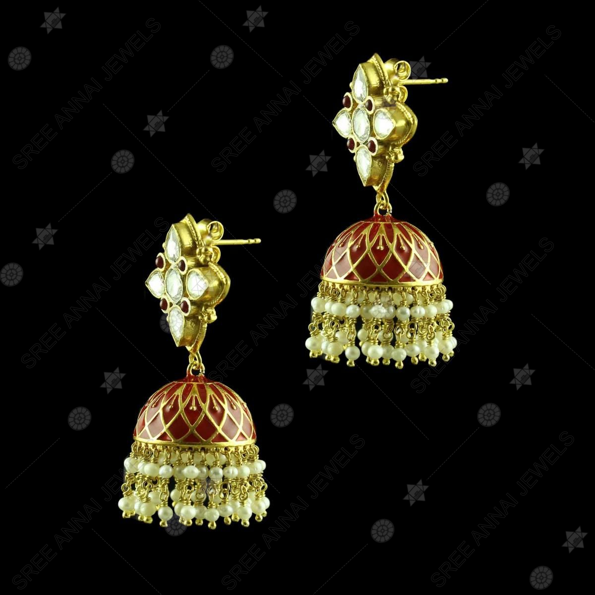 Voylla Traditional Jhumka Drop Earrings: Buy Voylla Traditional Jhumka Drop Earrings  Online in India on Snapdeal