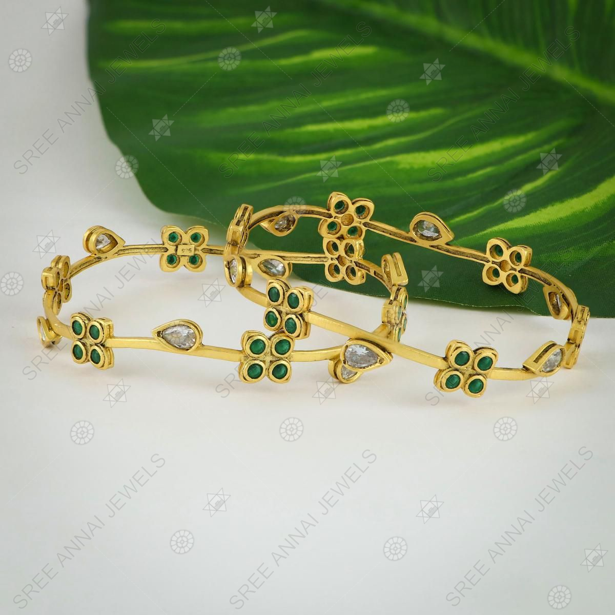 Cz deals bangles online