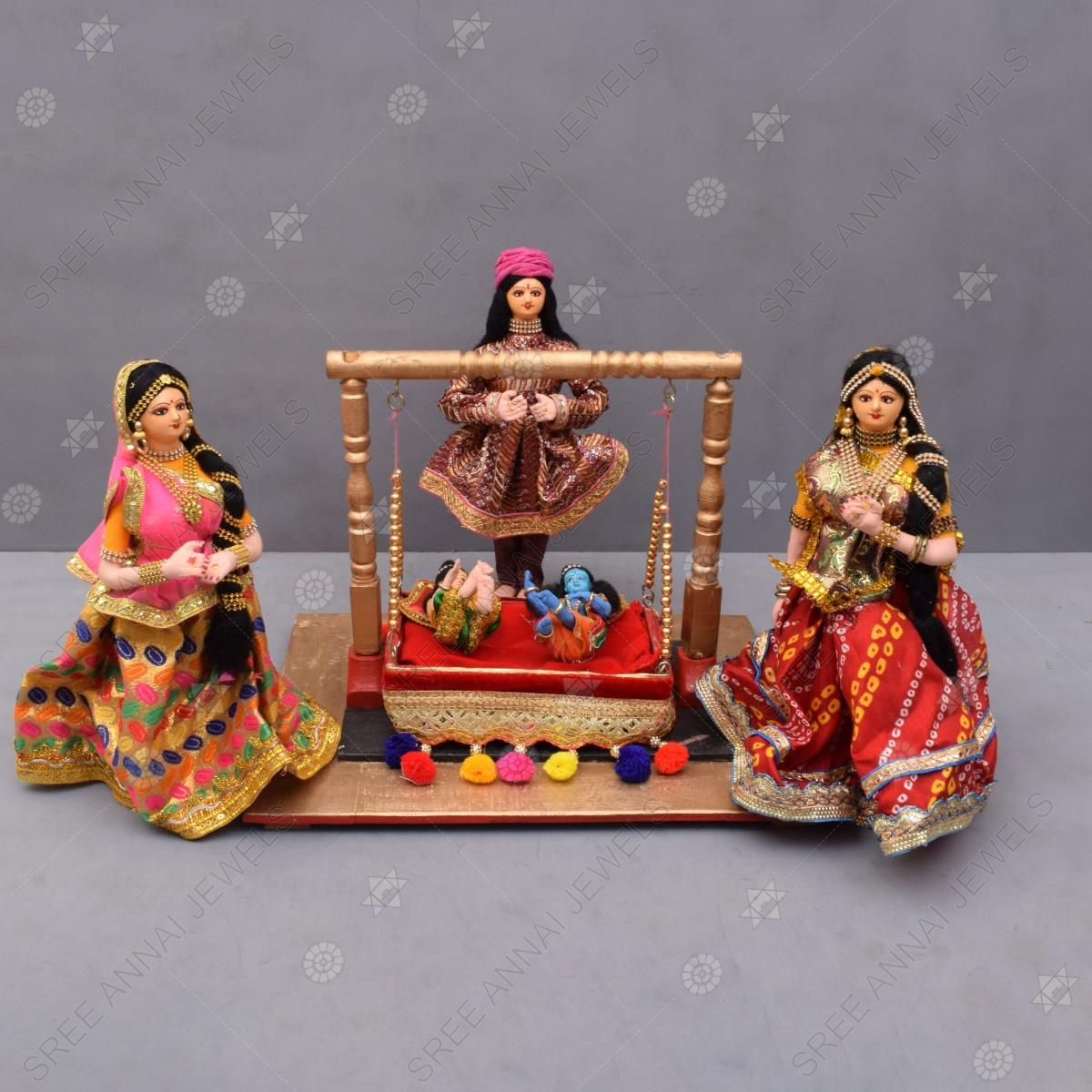 Handmade dolls 2024 for golu